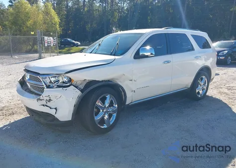 2012 Dodge Durango Citadel из США, поврежденный, VIN 1C4SDHET0CC180761